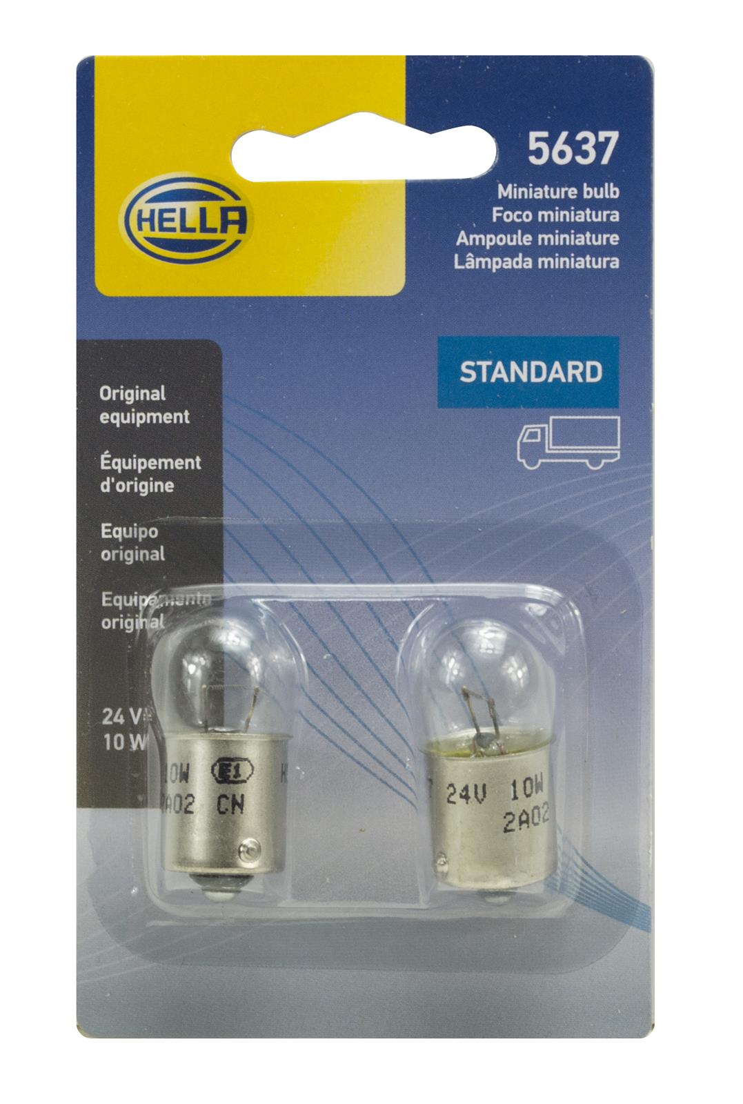 Hella Standard Series Light Bulbs 5637TB