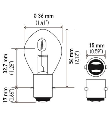 Hella Standard Series Light Bulbs 6260