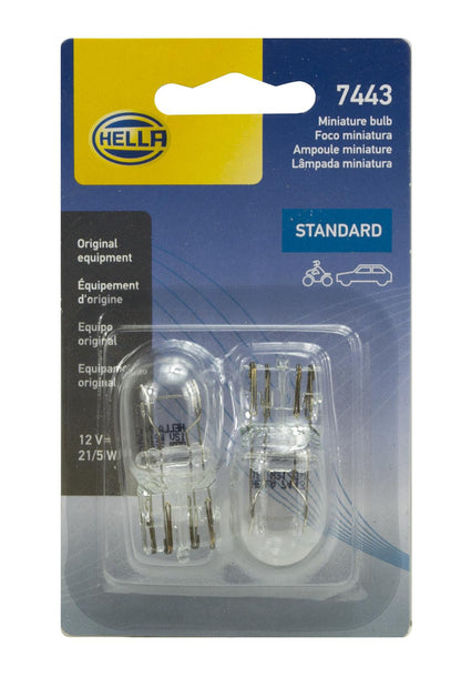 Hella Standard Series Light Bulbs 7443TB