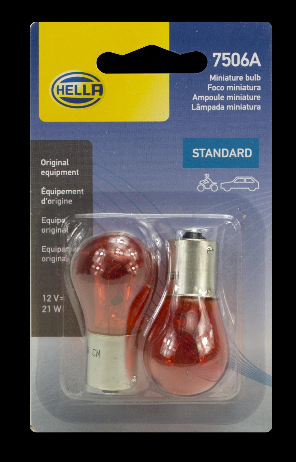 Hella Standard Series Light Bulbs 7506ATB