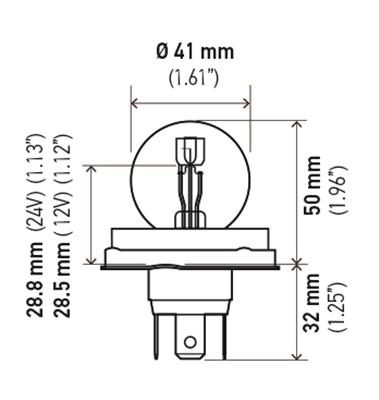 Hella Standard Series Light Bulbs 7951