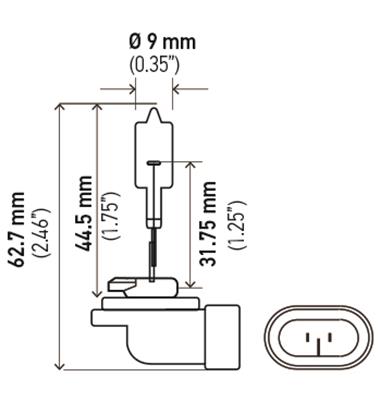 Hella Standard Series Light Bulbs 886