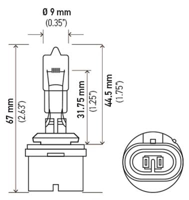 Hella Standard Series Light Bulbs 887