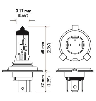 Hella Halogen Light Bulbs 9003