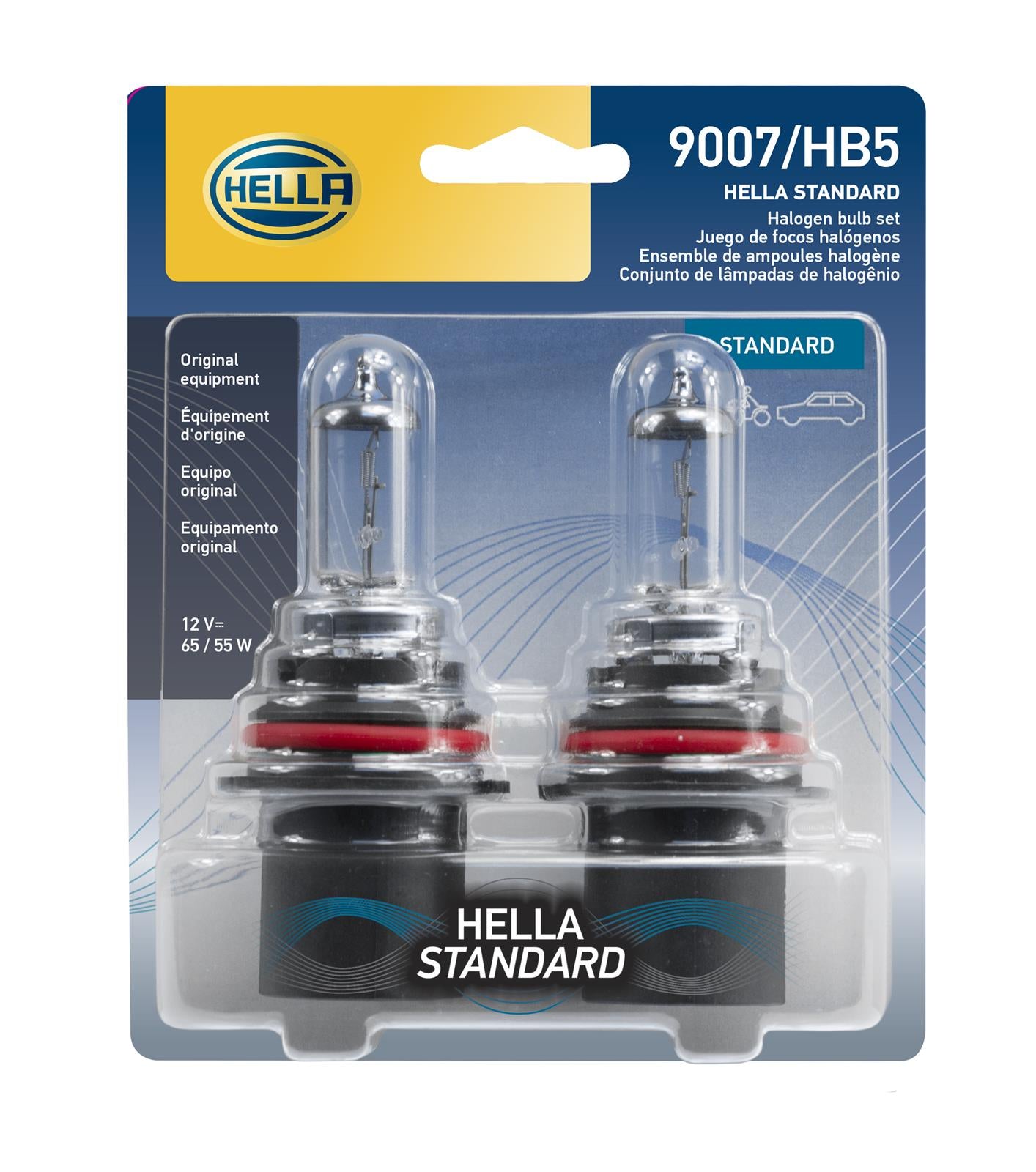 Hella Standard Series Light Bulbs 9007TB
