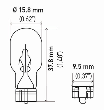 Hella Standard Series Light Bulbs 921TB