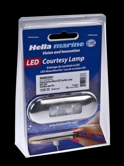 Hella LED Oval Flush-Mount Lamps 980869501