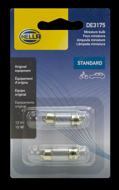 Hella Standard Series Light Bulbs DE3175TB