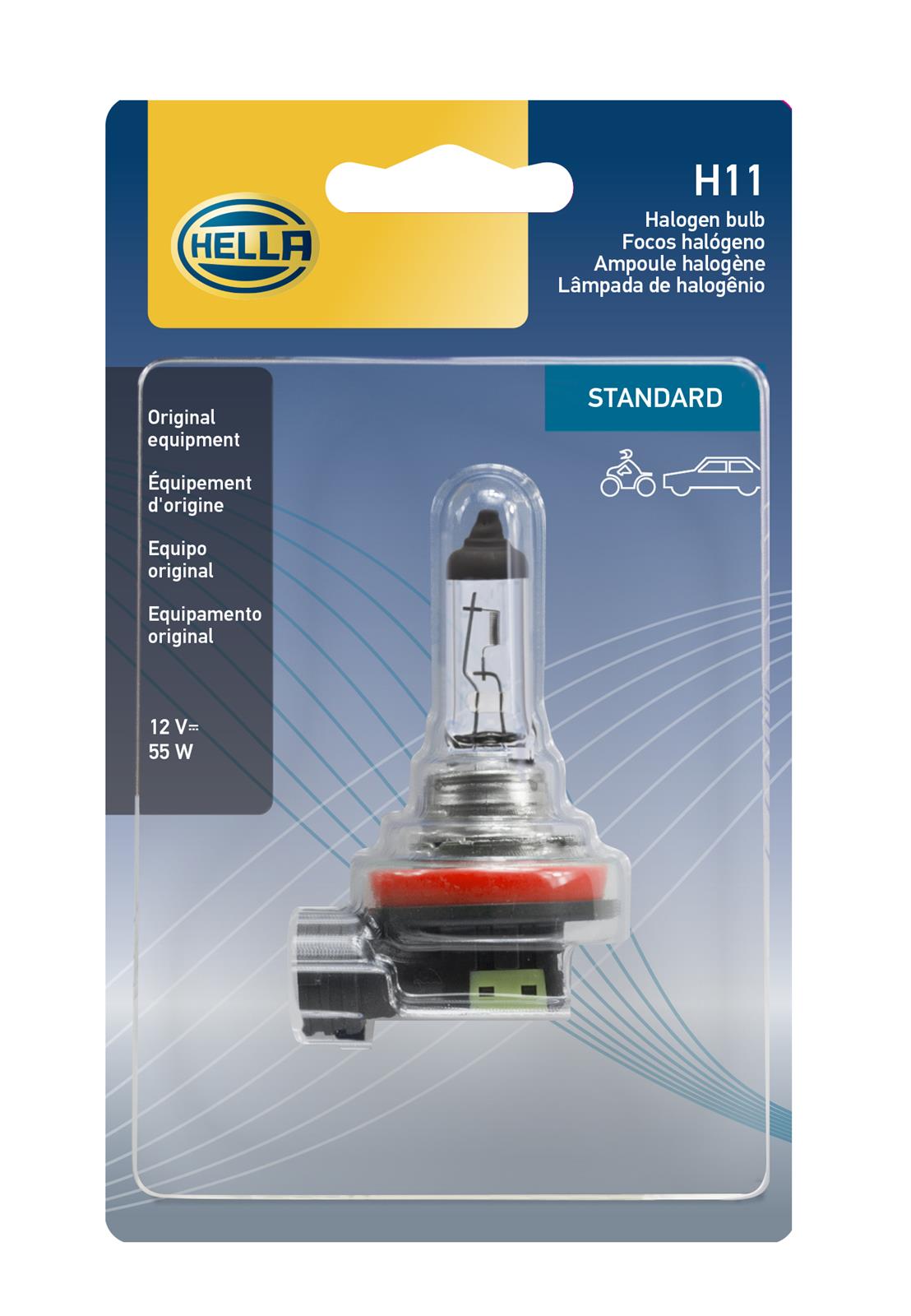 Hella Standard Series Light Bulbs H11SB