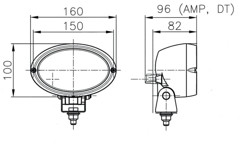 Hella Work Lamps H15161031