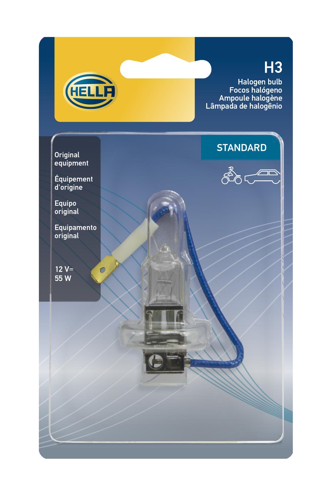 Hella Standard Series Light Bulbs H3SB
