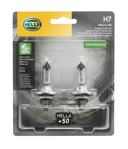 Hella High Performance Series Light Bulbs H7P50TB