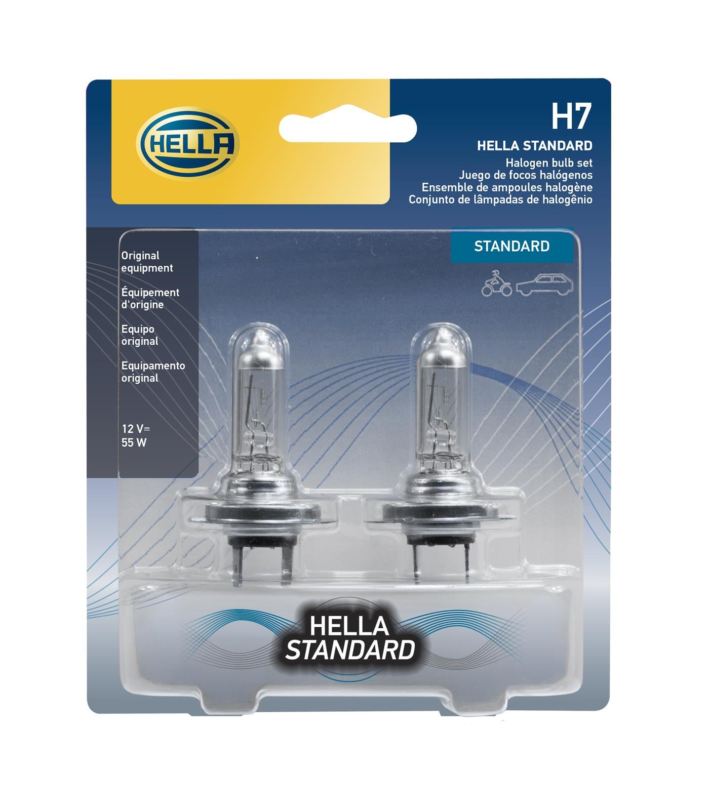 Hella Standard Series Light Bulbs H7TB