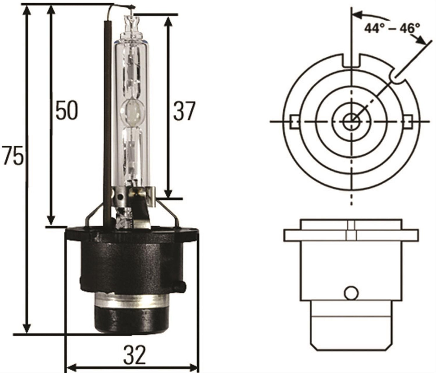 Hella High-Intensity Discharge Capsules H83075001