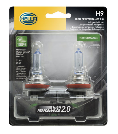 Hella High Performance Series Light Bulbs H9 2.0TB