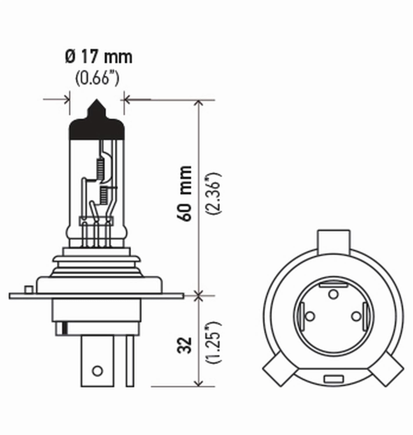 Hella Standard Series Light Bulbs HS1TB