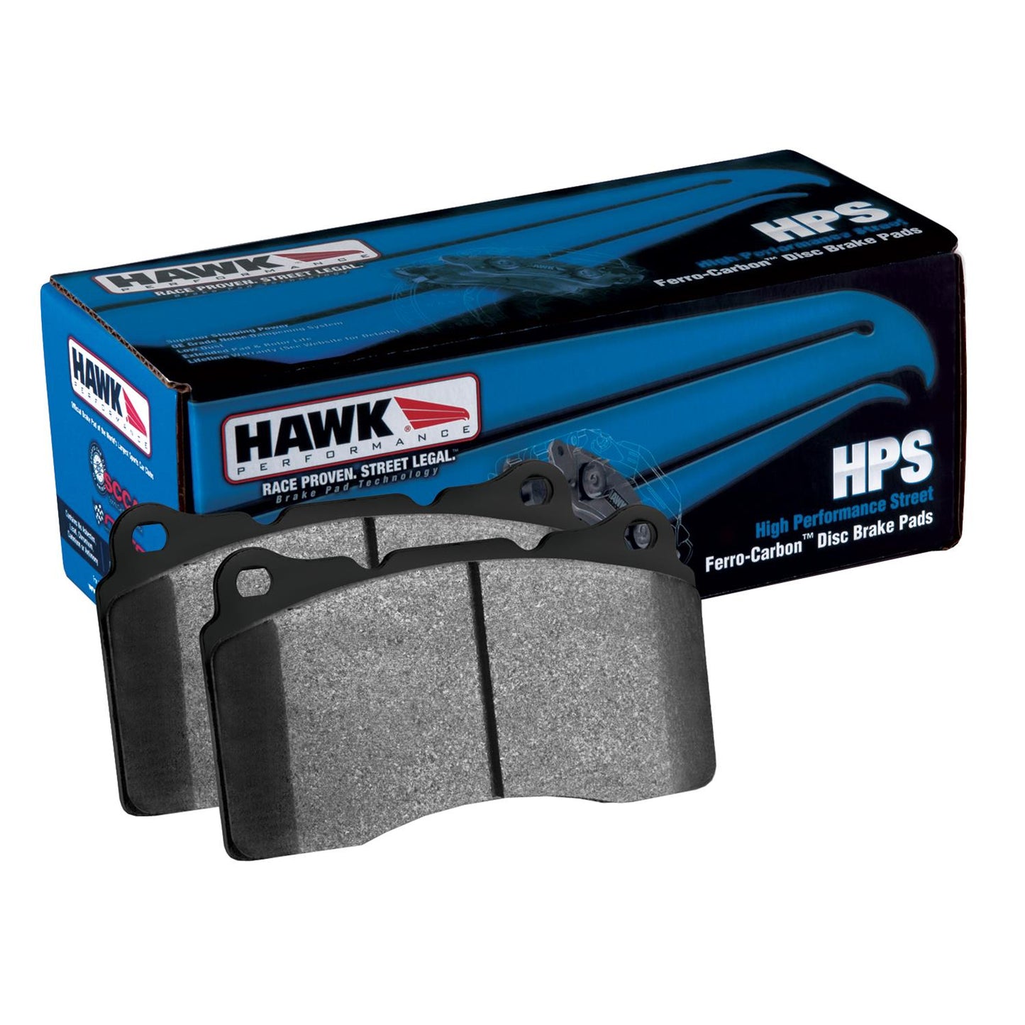 Hawk Performance HPS Brake Pads HB667F.622