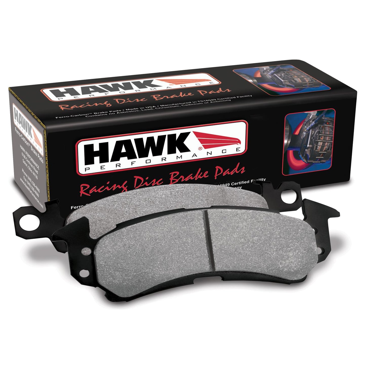 Hawk Performance Blue 9012 Racing Brake Pads HB540E.490