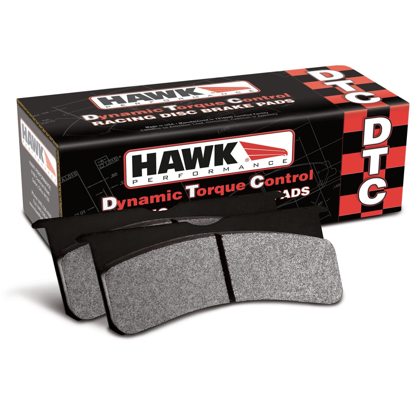 Hawk Performance DTC 50 Brake Pads HB195V.640