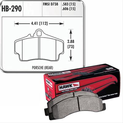 Hawk Performance HP Plus Brake Pads HB290N.583