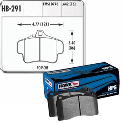 Hawk Performance HPS Brake Pads HB291F.642