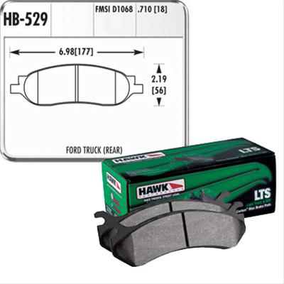 Hawk Performance LTS Brake Pads HB529Y.710