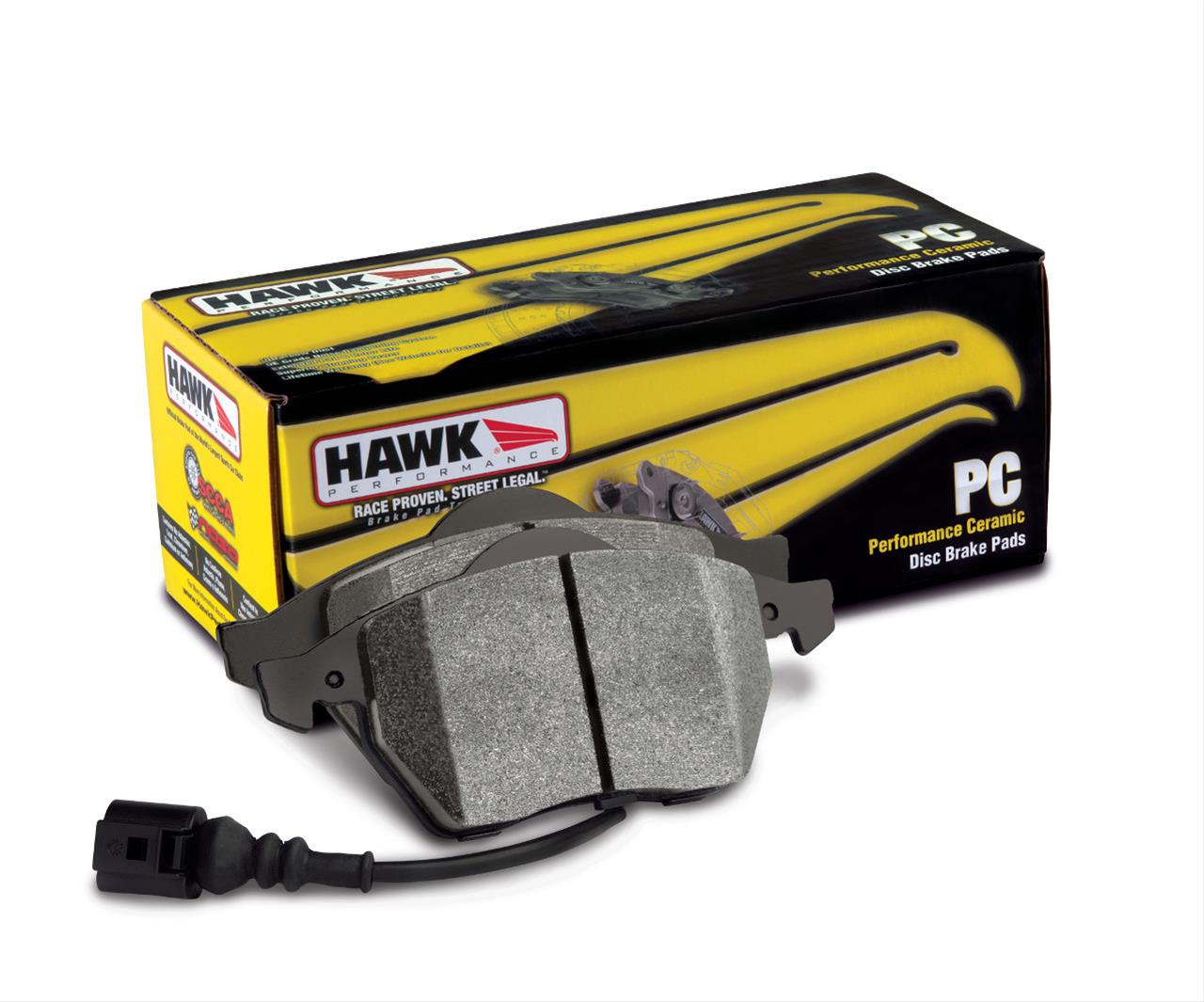 Hawk Performance Ceramic Brake Pads HB663Z.557