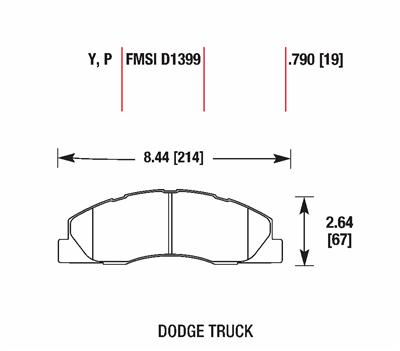 Hawk Performance SuperDuty Brake Pads HB633P.790