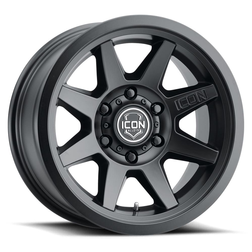 Icon Alloys Rebound SLX Satin Black Wheels 1917858347SB