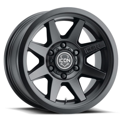 Icon Alloys Rebound SLX Satin Black Wheels 1917858347SB
