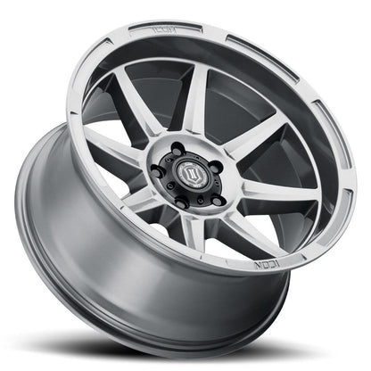 Icon Alloys Bandit Gunmetal Wheels 6020106345GM