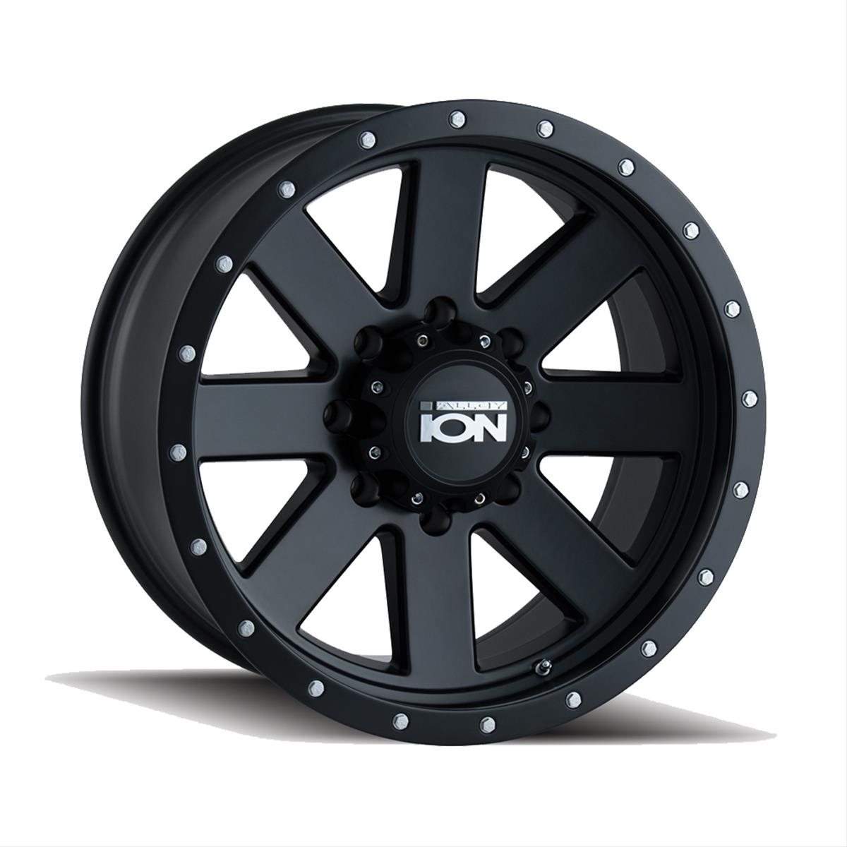 ION Alloy Series 134 Matte Black Wheels 134-7883MB6