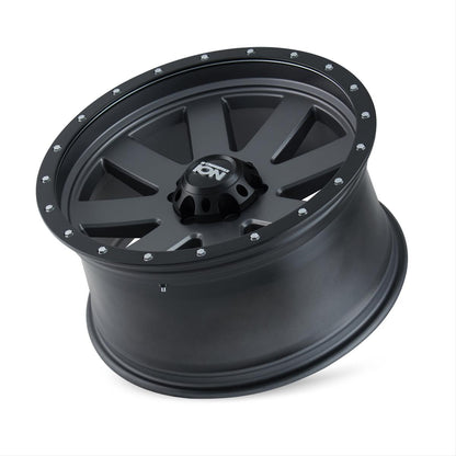 ION Alloy Series 134 Matte Gunmetal Wheels with Matte Black Ring 134-2173MG