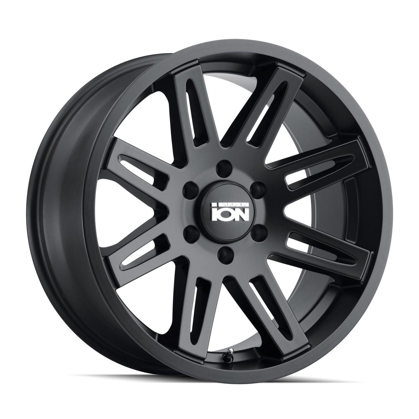 ION Alloy Series 142 Matte Black Wheels with Machined Spoke 142-2983B25