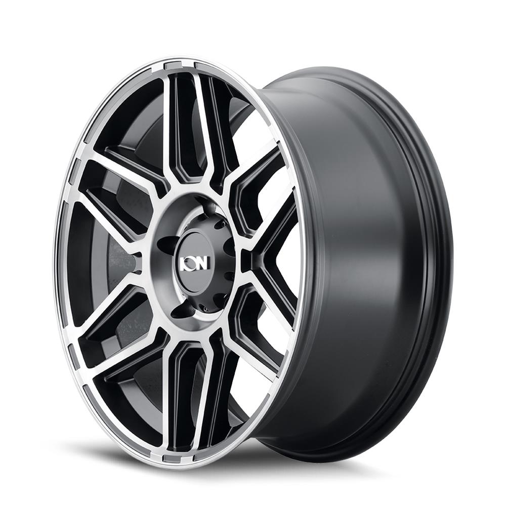 ION Alloy Series 146 Matte Black Wheels with Machined Dark Tint 146-2950TM18