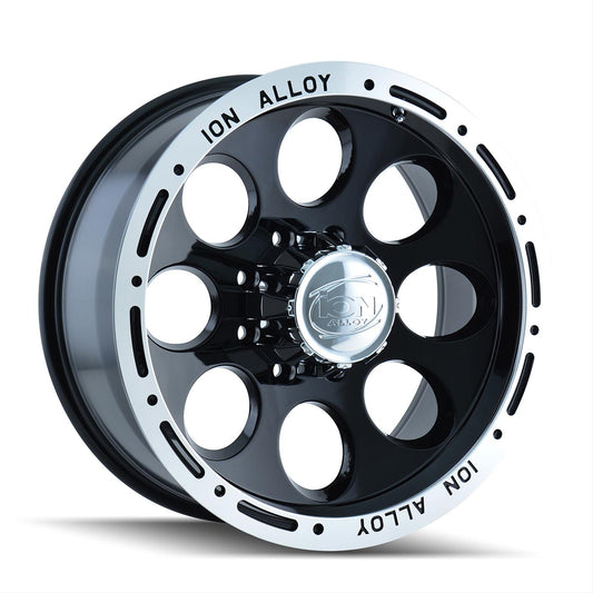 ION Alloy Series 174 Black Wheels with Machined Lip 174-5165B