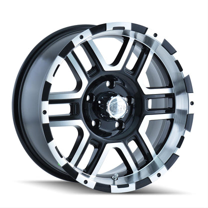 ION Alloy Series 179 Gloss Black Wheels with Machined Accents 179-6881B