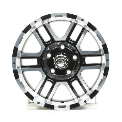 ION Alloy Series 179 Gloss Black Wheels with Machined Accents 179-7835B