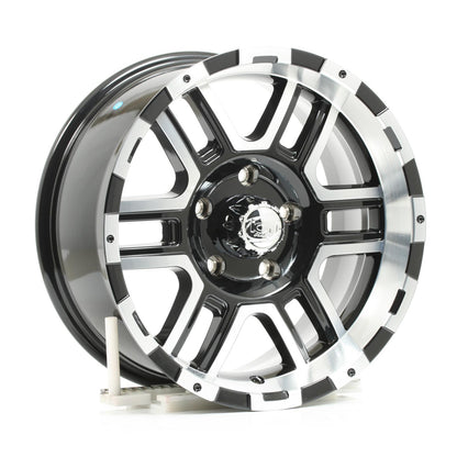 ION Alloy Series 179 Gloss Black Wheels with Machined Accents 179-7835B