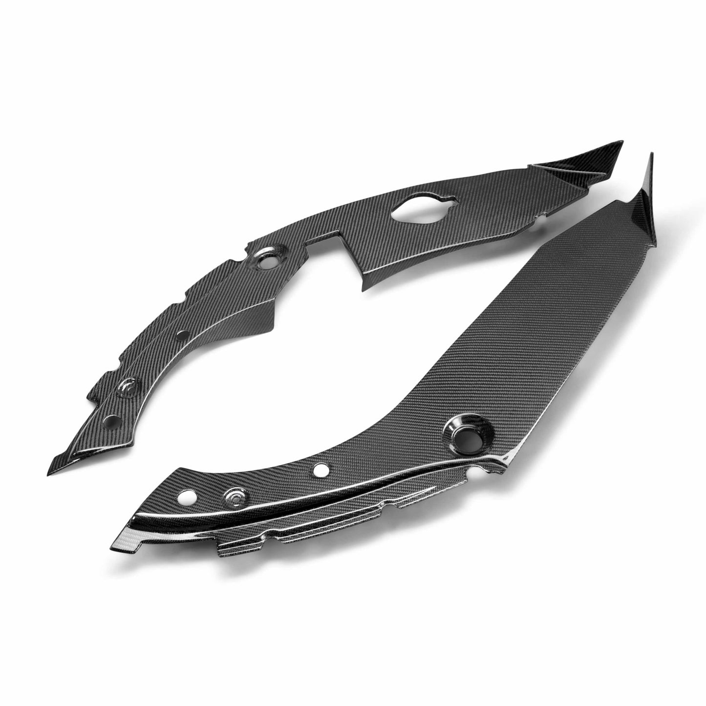 Seibon 17+ Honda Civic Type R Carbon Fiber Under Hood Inner Wing Trims IWT17HDCVR