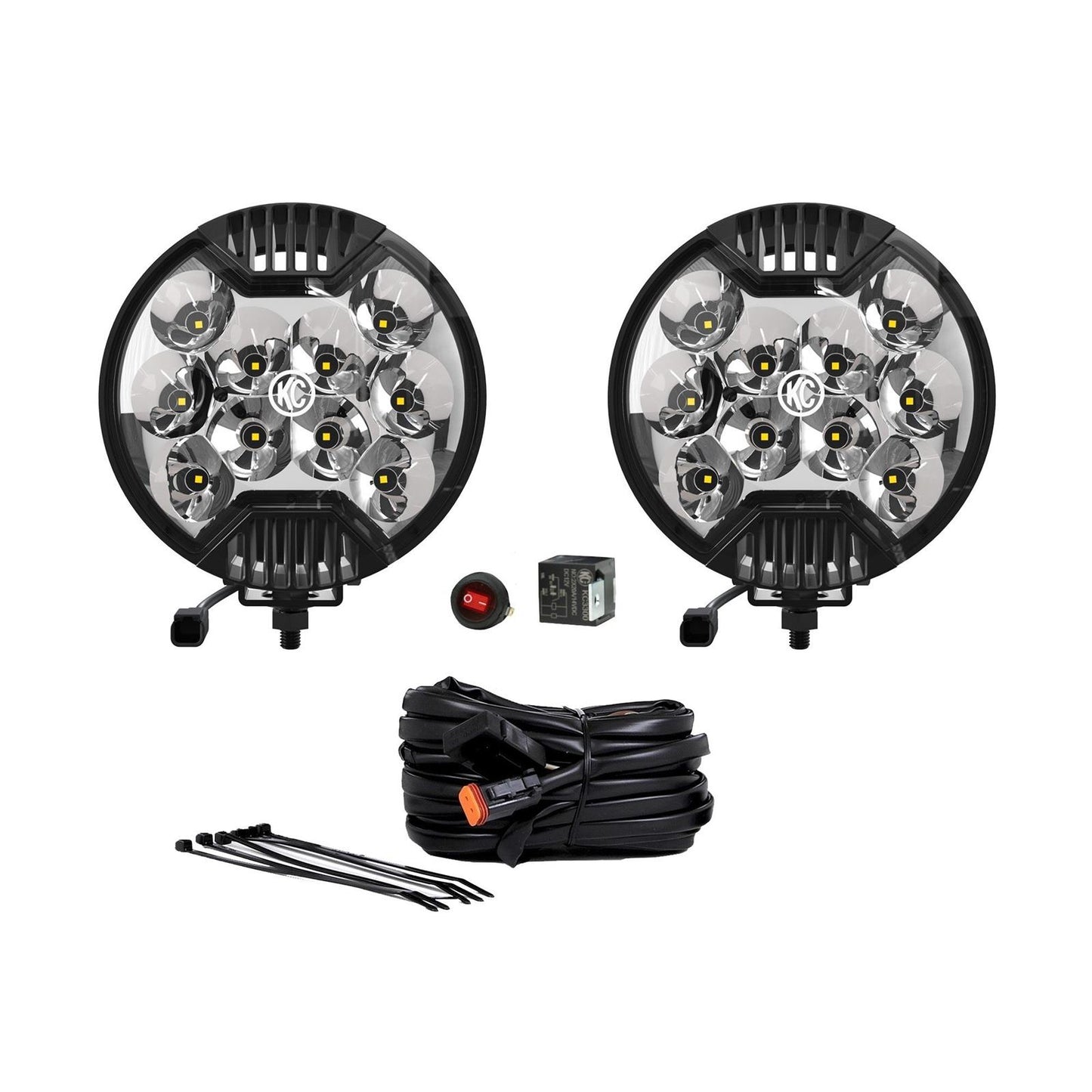 KC HiLiTES LED Slimlite Xross Light Bar Kits 97062