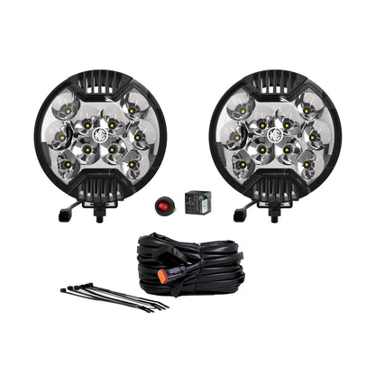 KC HiLiTES LED Slimlite Xross Light Bar Kits 97062