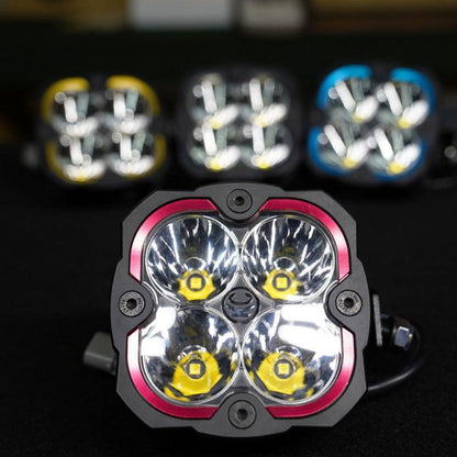 KC HiLiTES Flex ERA 4 Series Colored Bezels 30571