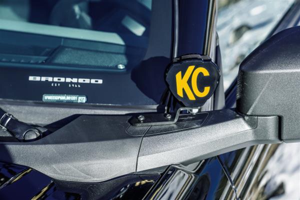 KC HiLiTES Bronco Ditch/A-Pillar Light Mounts 7333