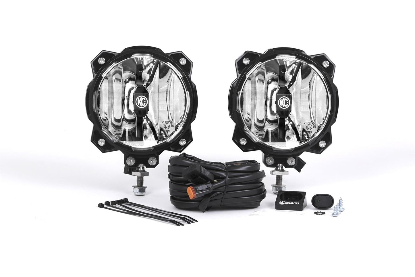 KC HiLiTES Gravity LED Pro6 Single Mount Lights 91303