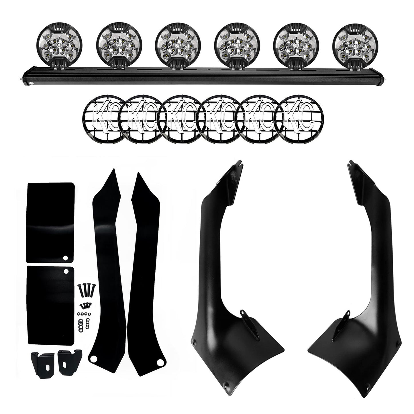 KC HiLiTES LED Slimlite Xross Light Bar Kits 97062