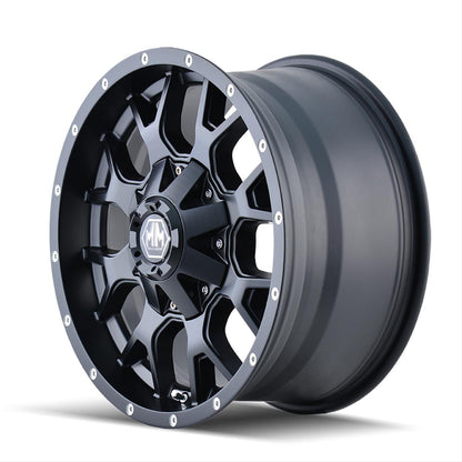 Mayhem Warrior 8015 Series Matte Black Wheels 8015-2178MB