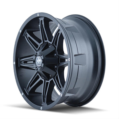 Mayhem Rampage 8090 Series Matte Black Wheels 8090-8937MB