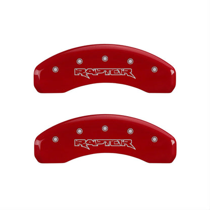 MGP Red Caliper Covers 10219SRPTRD