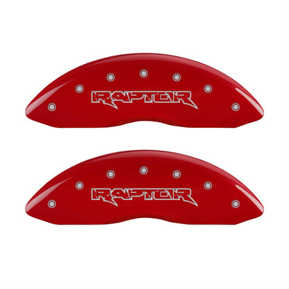 MGP Red Caliper Covers 10219SRPTRD